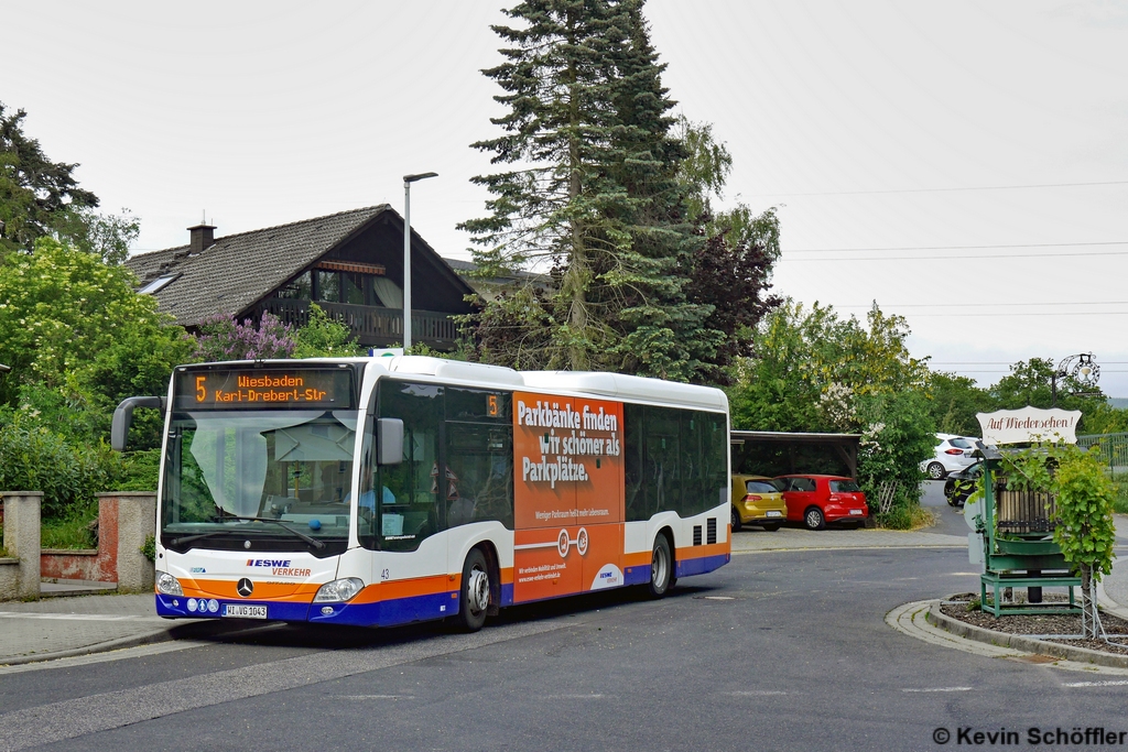 Wagen 43 | WI-VG 1043 | Rauenthal Jahnstraße | 13.05.2018