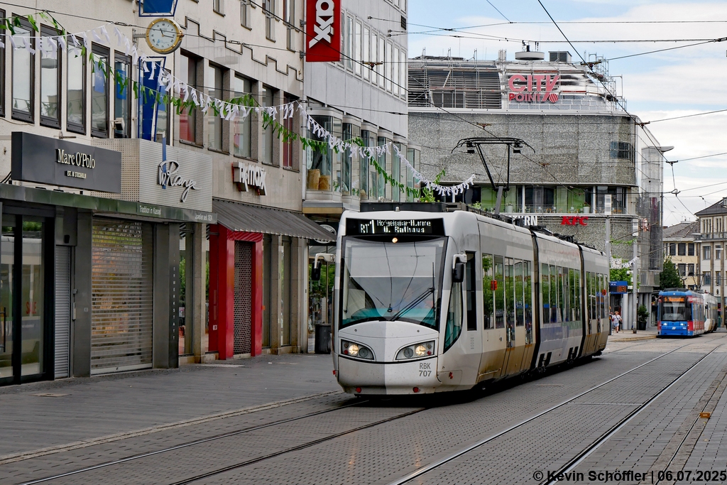 Wagen 707 | Obere Königsstraße | 05.07.2025