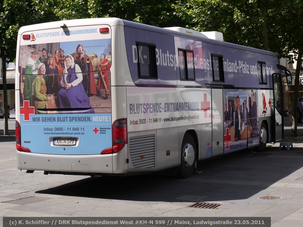 KH-N 599 (Fahrerseite hinten) Mainz Ludwigsstraße 23.05.2011