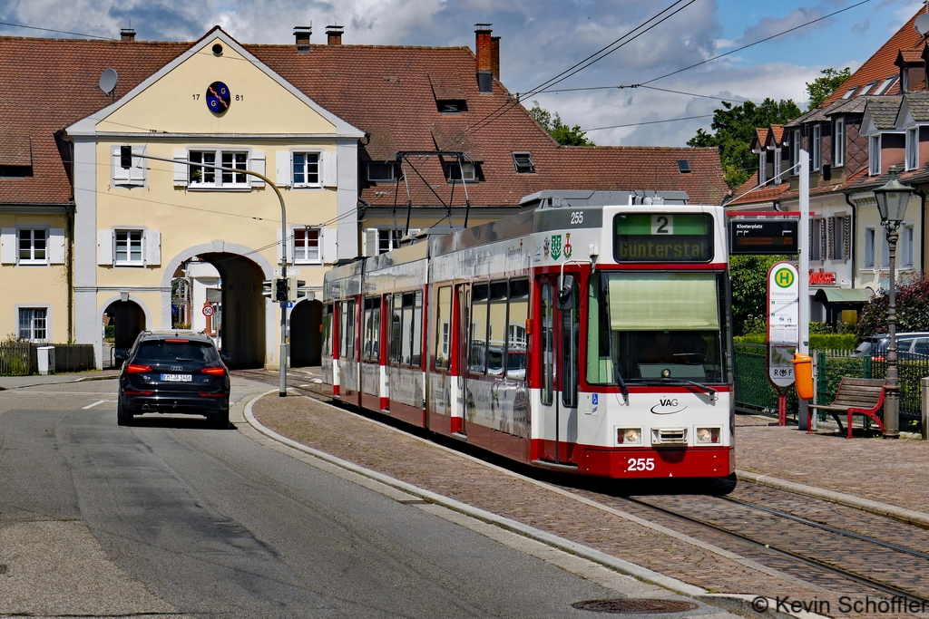 Tw 255 Günterstal Klosterplatz 28.06.2017