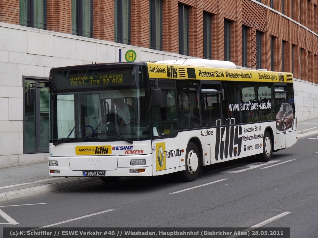 WI-GU 346 Hauptbahnhof/Biebricher Allee 28.05.2011