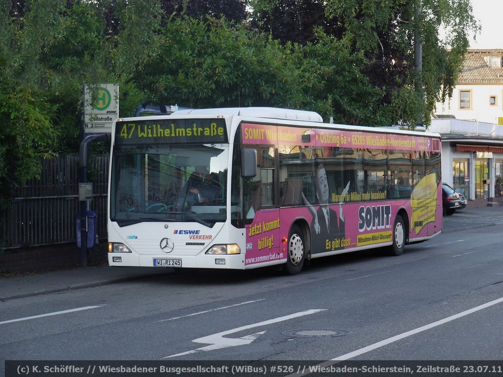 WI-RI 245 Schierstein Zeilstraße 23.07.2011