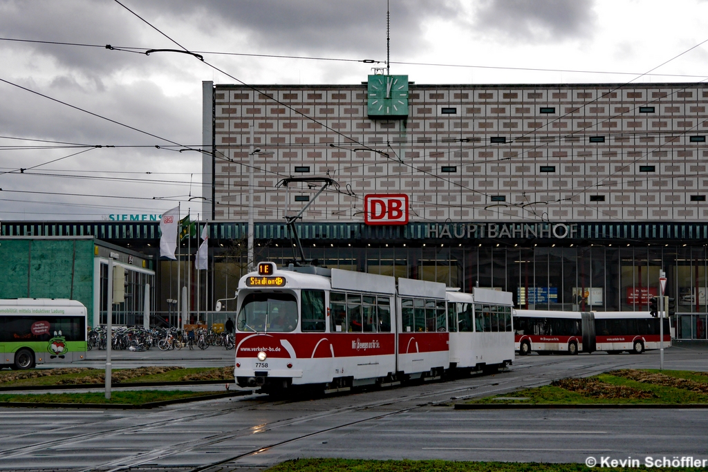 Wagen 7758+7775 | Braunschweig Hauptbahnhof | 10.02.2019