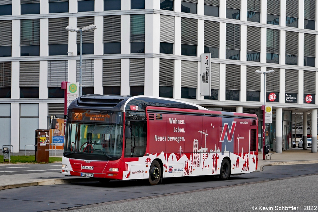 Wagen 448 | WOB-VG 48 | Wolfsburg ZOB Porschestraße Nord | 24.04.2022