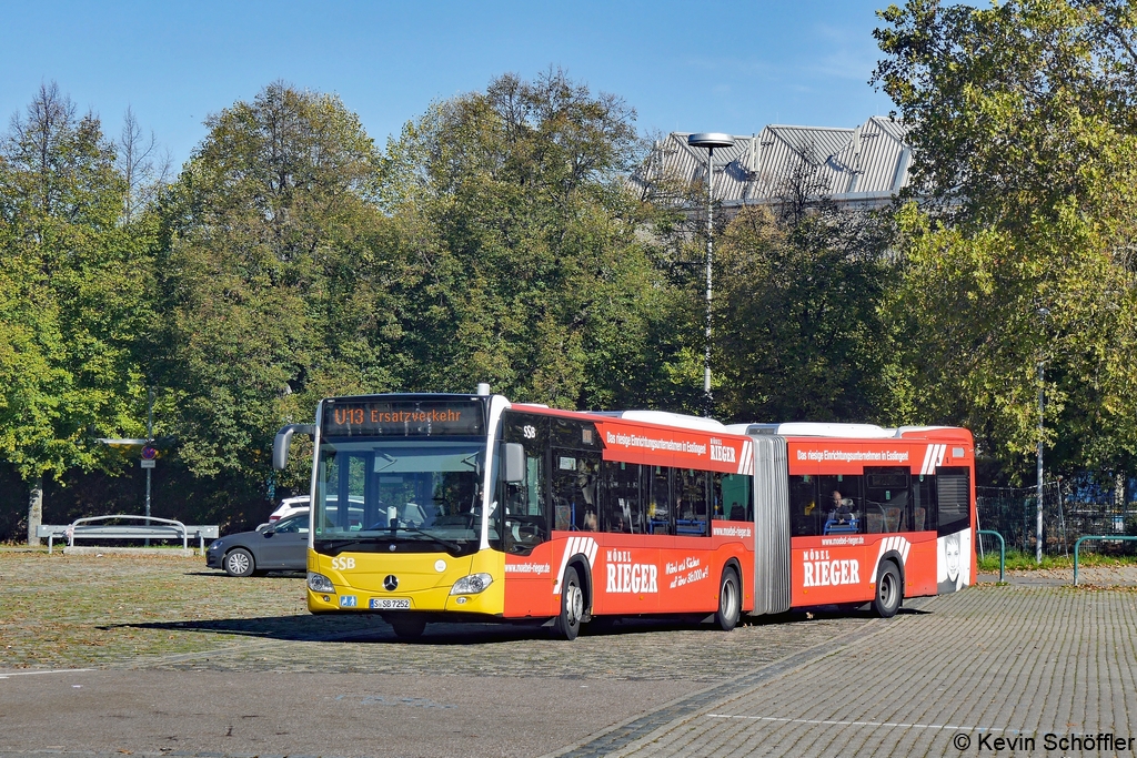 Wagen 7252 | S-SB 7252 | Bad Cannstatt Wasengelände | 27.10.2019