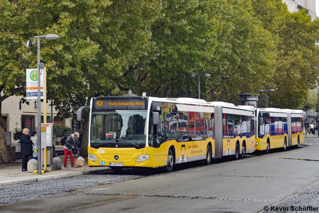 Wagen 7717 | S-SB 7717 | Schlossplatz | 04.10.2019