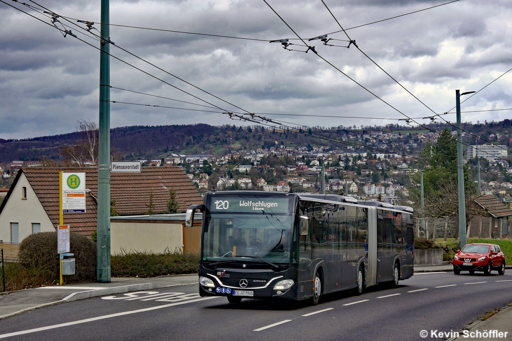 Wagen 7965 | ES-ST 7965 | Esslingen Oberer Eisbergweg | 13.03.2019