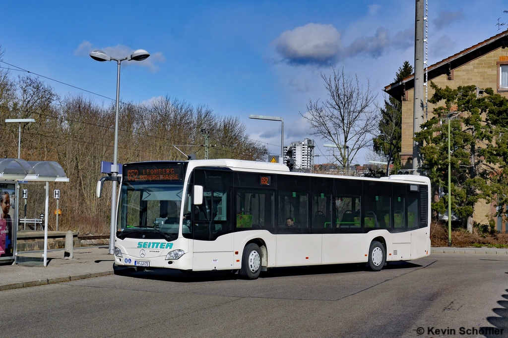 PF-LX 71 | Leonberg Bahnhof | 11.03.2019