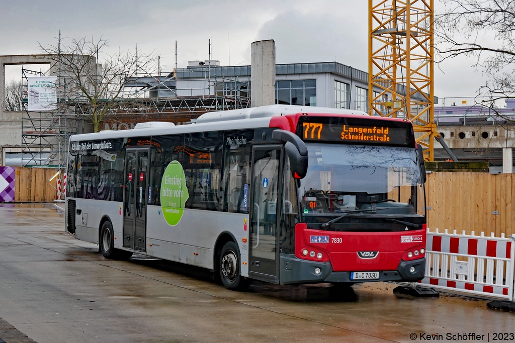 Wagen 7830 | D-C 7830 | Monheim Busbahnhof | 19.02.2023