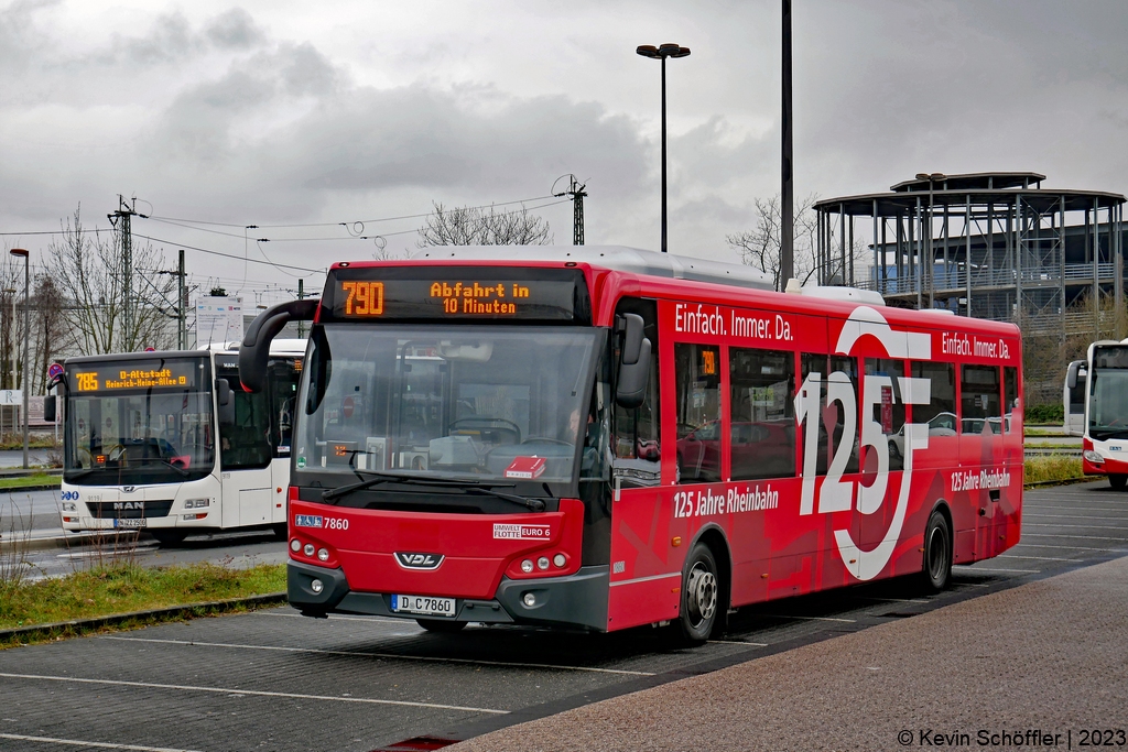 Wagen 7860 | D-C 7860 | Langenfeld Bahnhof | 19.02.2023