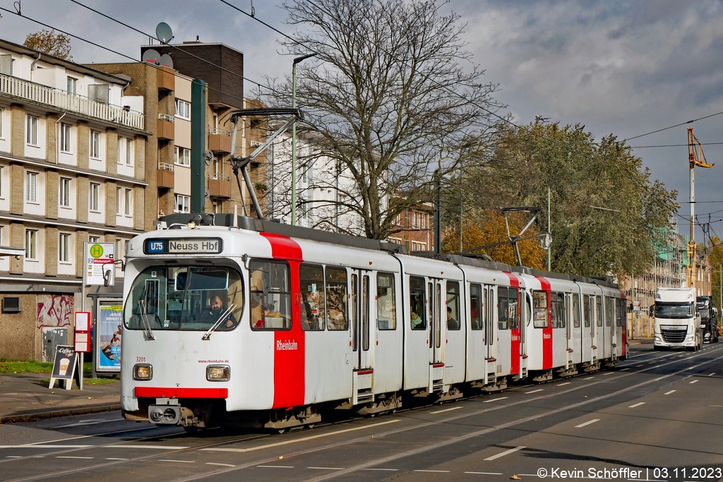 Wagen 3201 | Neuss Blücherstraße | 03.11.2023