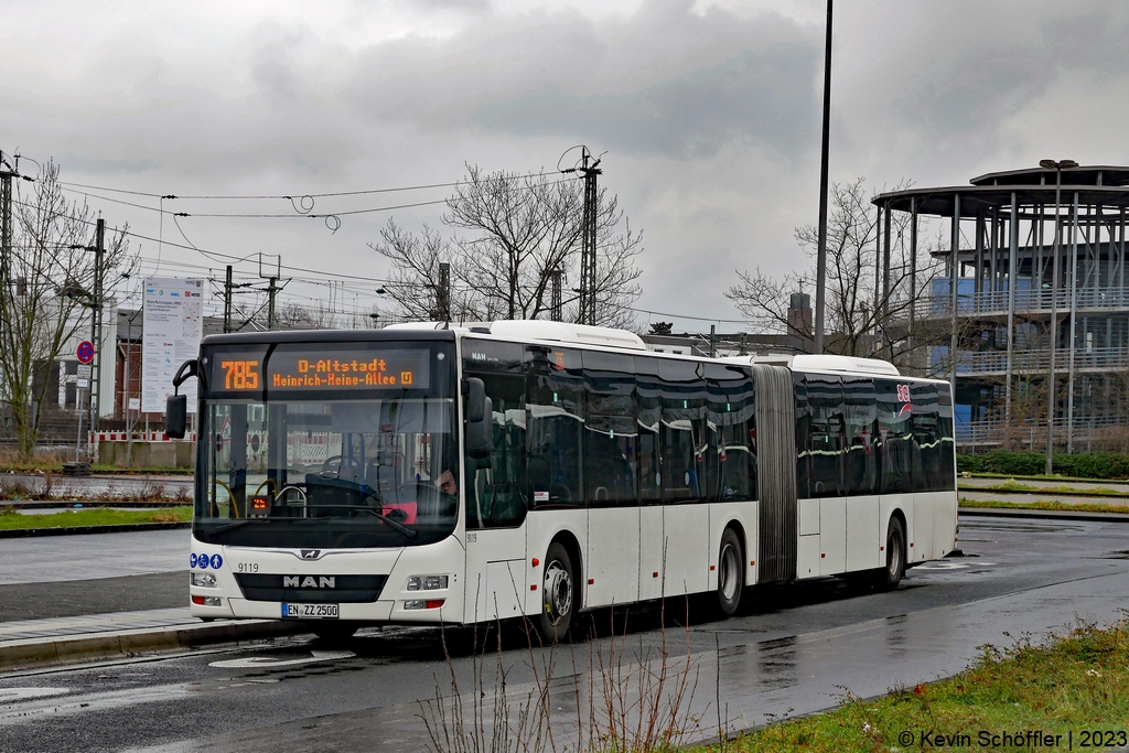 Wagen 9119 | EN-ZZ 2500 | Langenfeld Bahnhof | 19.02.2023