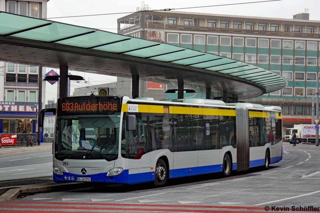 Wagen 761 | SG-SW 1761 | Graf-Wilhelm-Platz | 20.05.2019