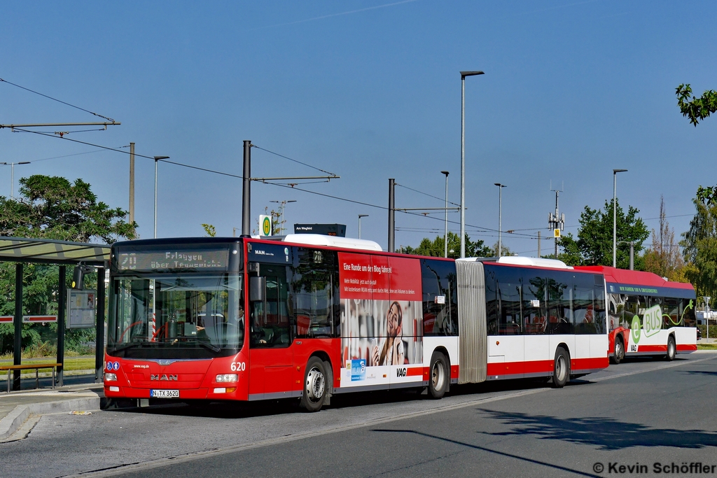 Wagen 620 | N-TX 3620 | Nürnberg Am Wegfeld | 14.09.2019