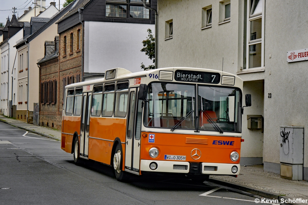 Wagen 916 | WI-O 305 H | Dotzheim Mitte | 17.08.2019