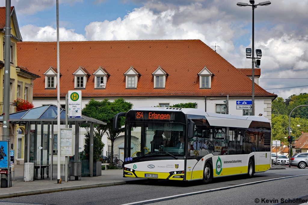 ERH-VO 220 | Erlangen Martin-Luther-Platz | 14.09.2019