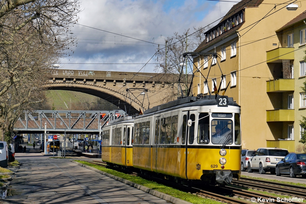 Wagen 629 | Nordbahnhofstraße | 10.03.2019