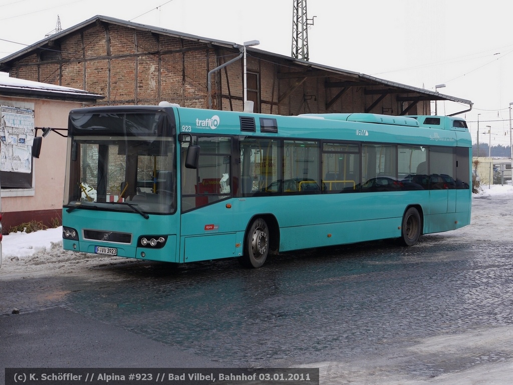 F-VV 3923 Bad Vilbel Bahnhof 03.01.2011