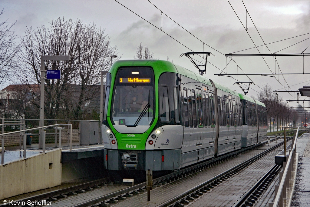 Wagen 3056 | Altwarmbüchen Opelstraße | 02.02,2020