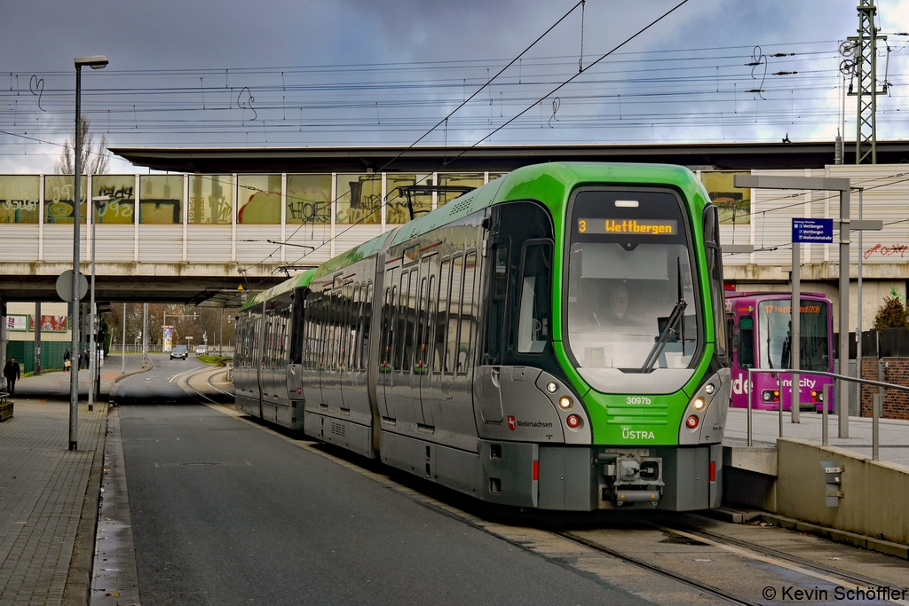 Wagen 3097 | Bahnhof Linden/Fischerhof | 04.02.2020