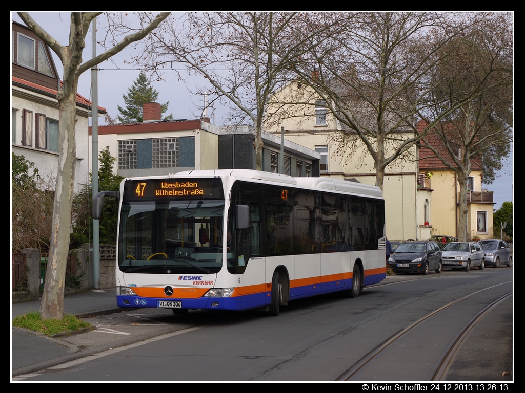 WI-QN 306 MZ-Gonsenheim Wilhelm-Raabe-Straße/Fahrschule Becker 24.12.2013