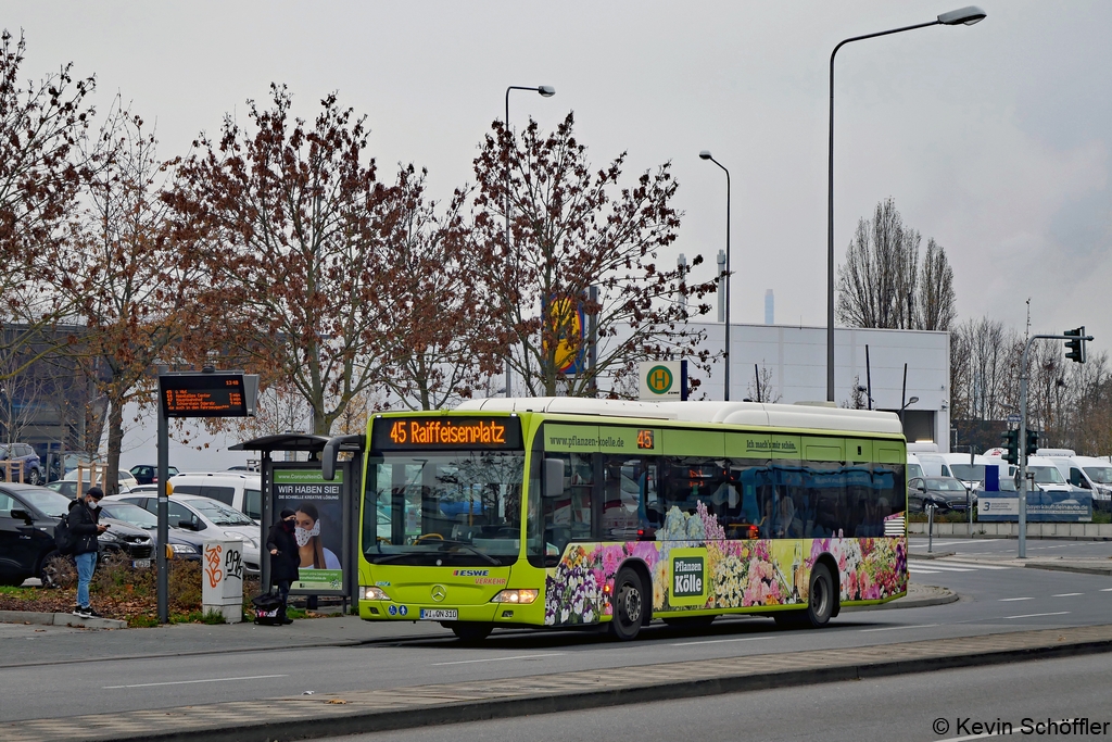 Wagen 10 | WI-QN 310 | Biebrich Friedrich-Bergius-Straße | 27.11.2020