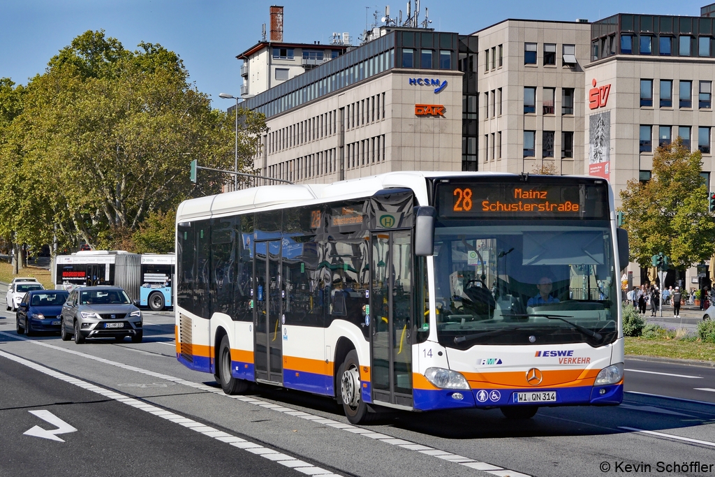 Wagen 14 | WI-QN 314 | Wiesbaden Hbf. | 19.09.2020