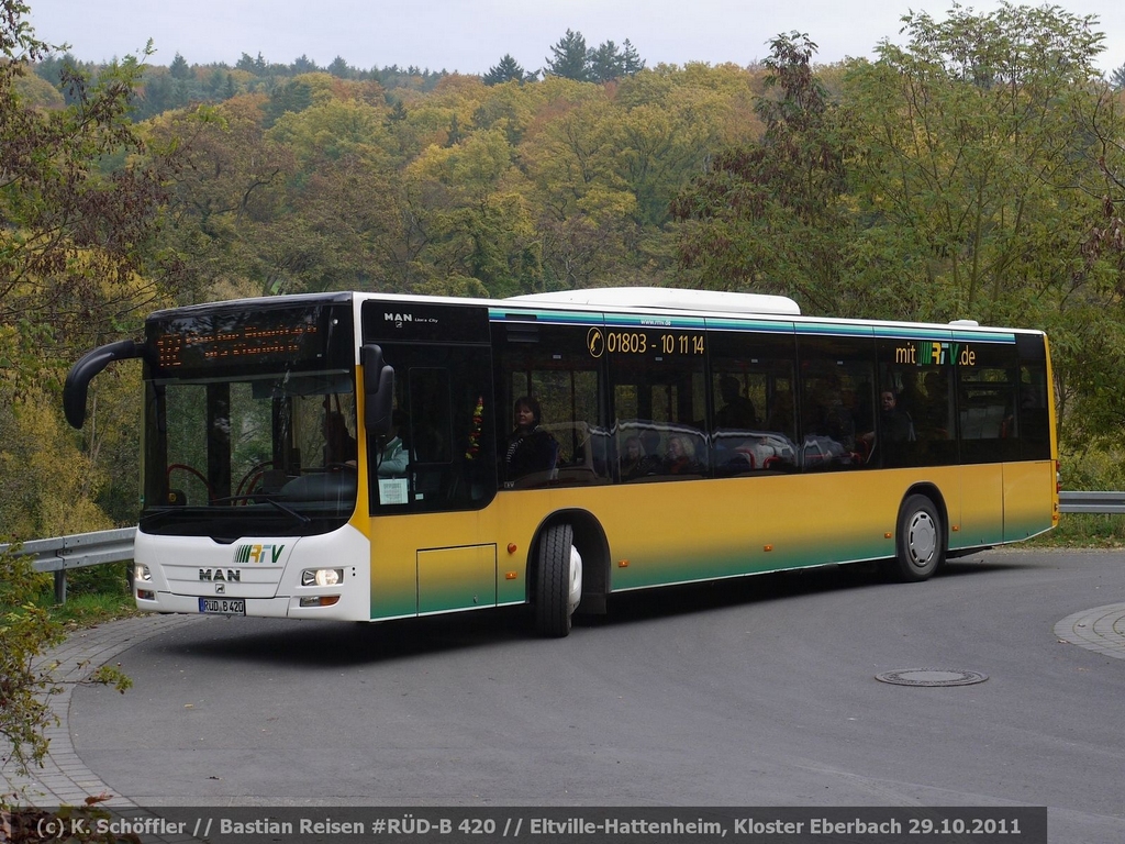 RÜD-B 420 Hattenheim Kloster Eberbach 29.10.2011