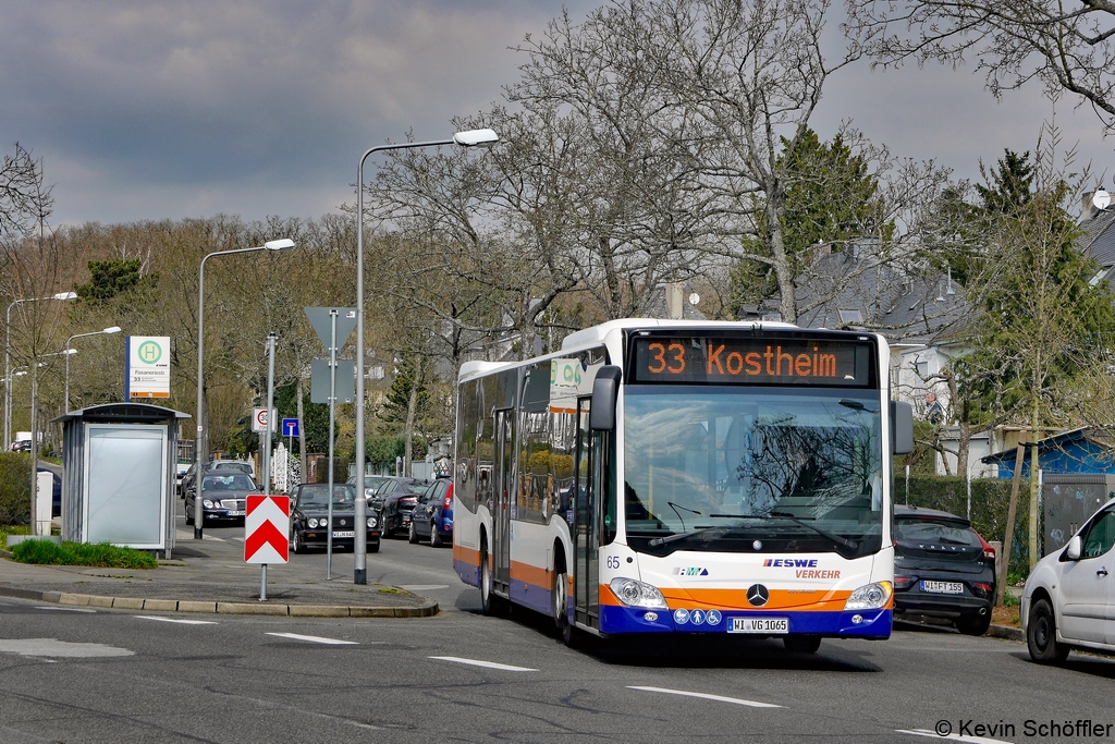 Wagen 65 | WI-VG 1065 | Fasaneriestraße | 19.03.2020