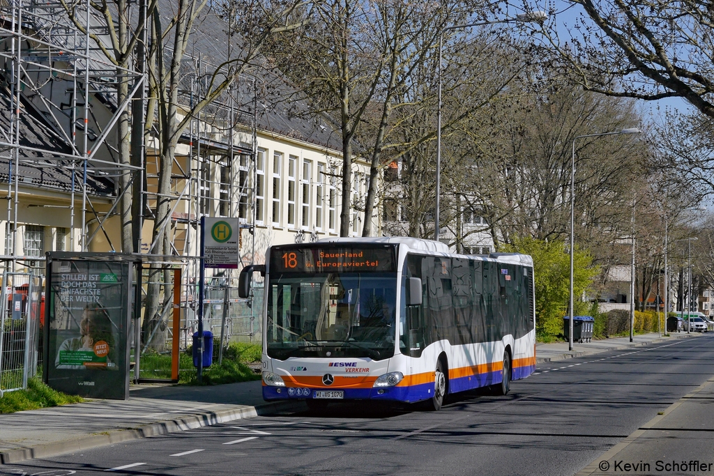 Wagen 70 | WI-VG 1070 | Polizeipräsidium für Technik / IGS Rheingauviertel | 24.03.2020