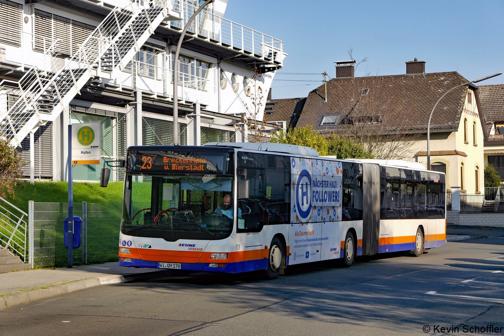 Wagen 178 | WI-QM 178 | Schierstein Hafen | 31.10.2020