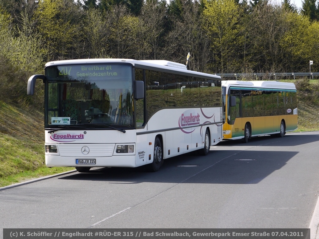 RÜD-ER 315 Bad Schwalbach Gewerbepark Emser Straße 07.04.2011