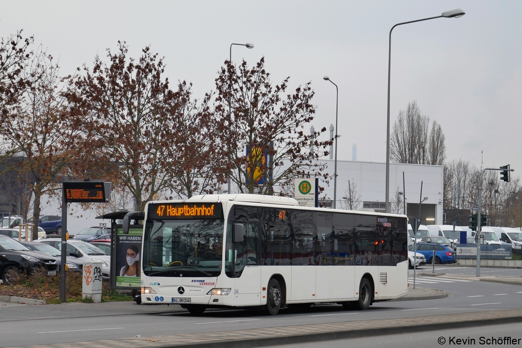 Wagen 246 | WI-QN 246 | Biebrich Friedrich-Bergius-Straße | 27.11.2020