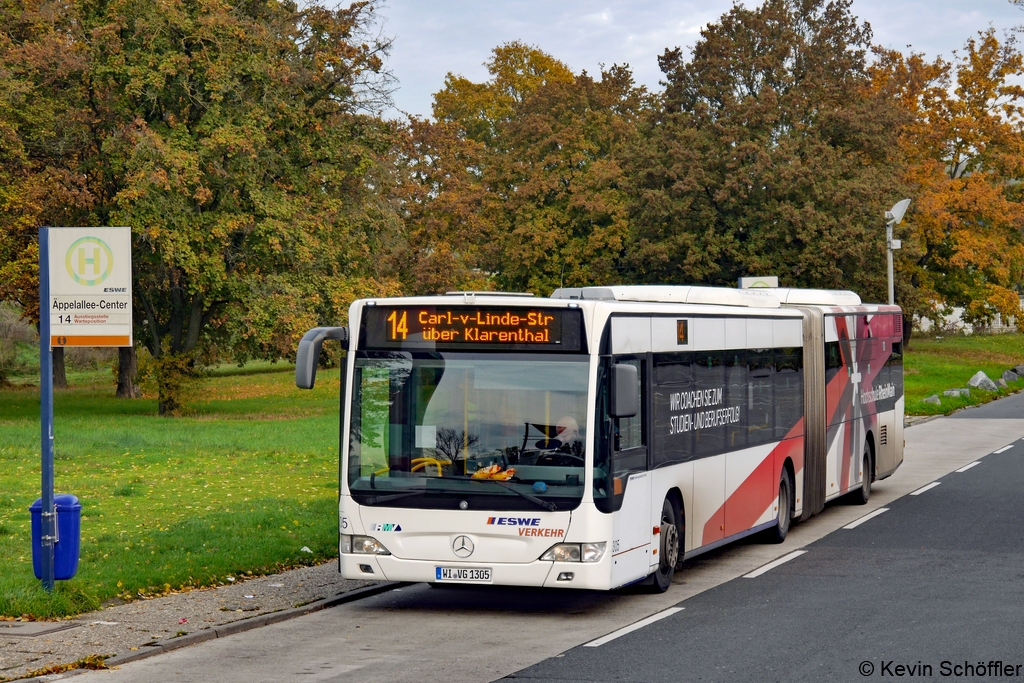 Wagen 305 | WI-VG 1305 | Biebrich Äppelallee-Center | 25.10.2020