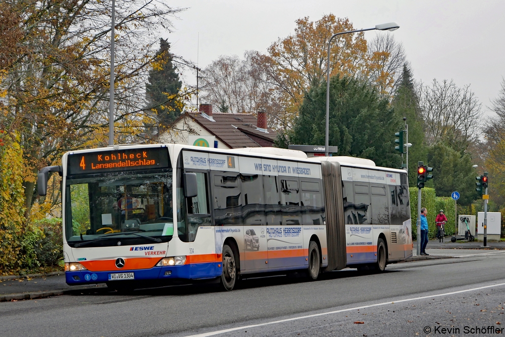 Wagen 304 | WI-VG 1304 | Kohlheck Helmholtzstraße | 13.11.2020