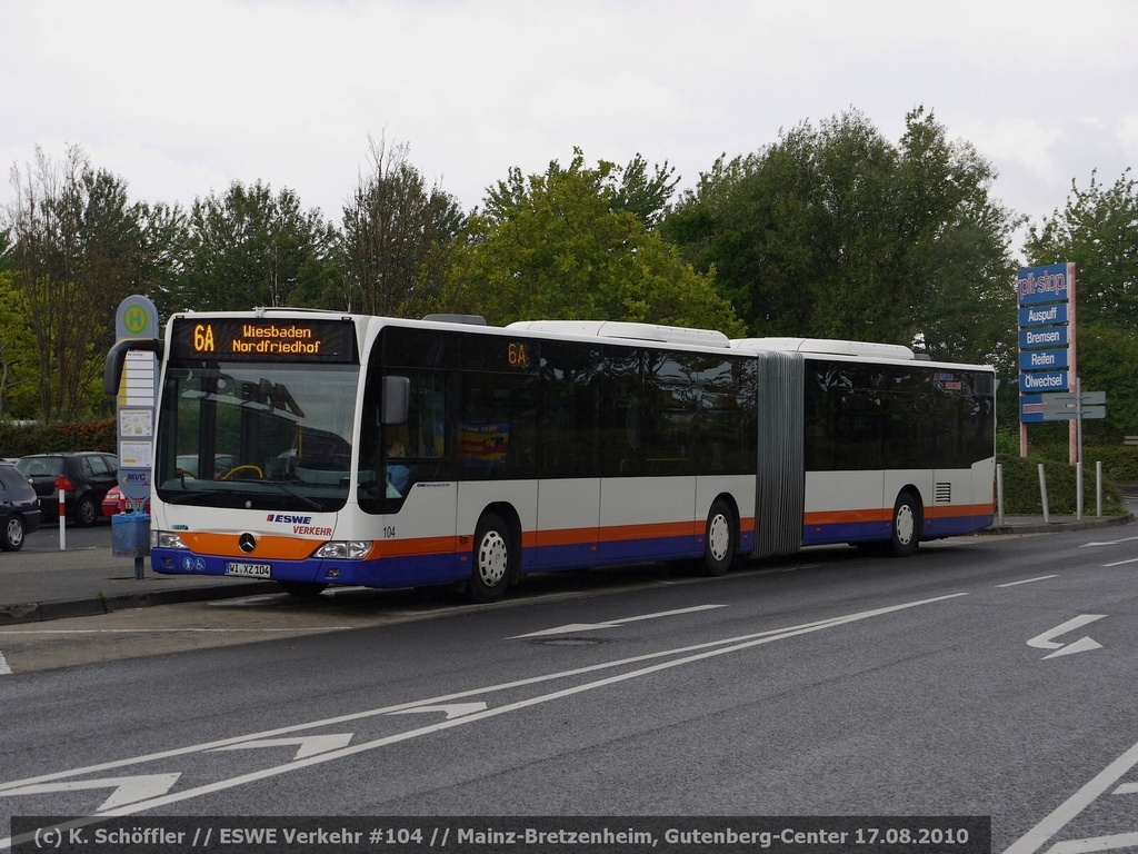 WI-XZ 104 Mainz-Bretzenheim Gutenberg-Center 17.08.2010