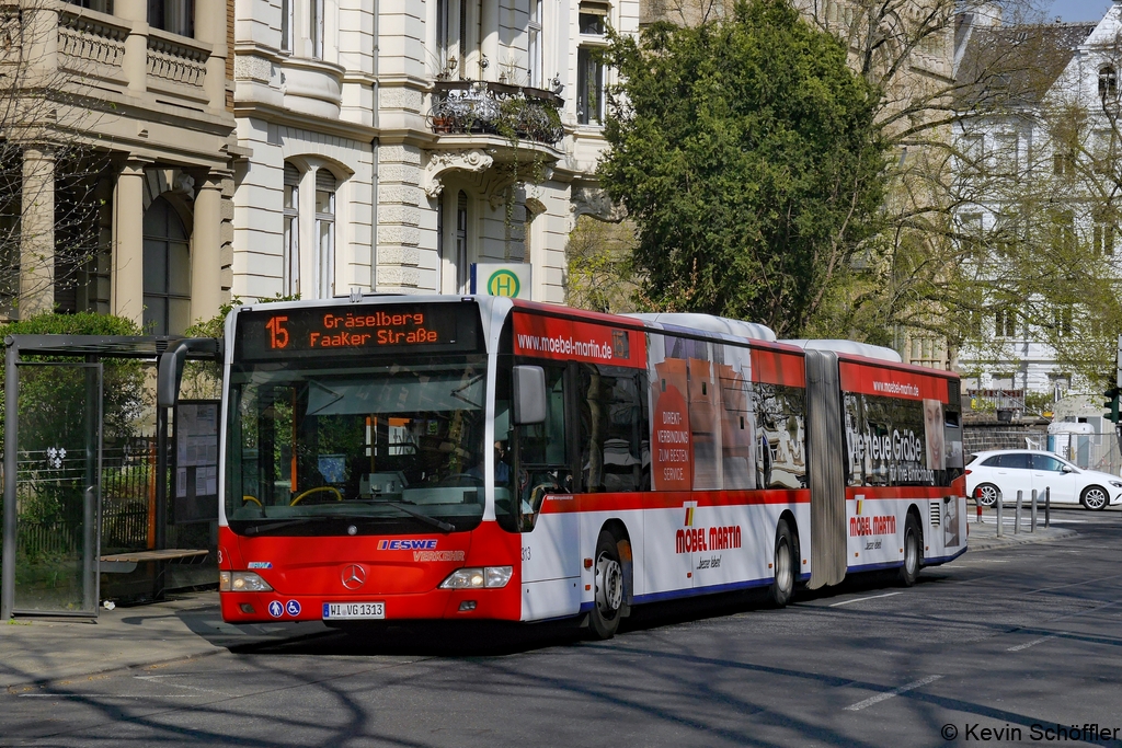 Wagen 313 | WI-VG 1313 | Ringkirche | 09.04.2020