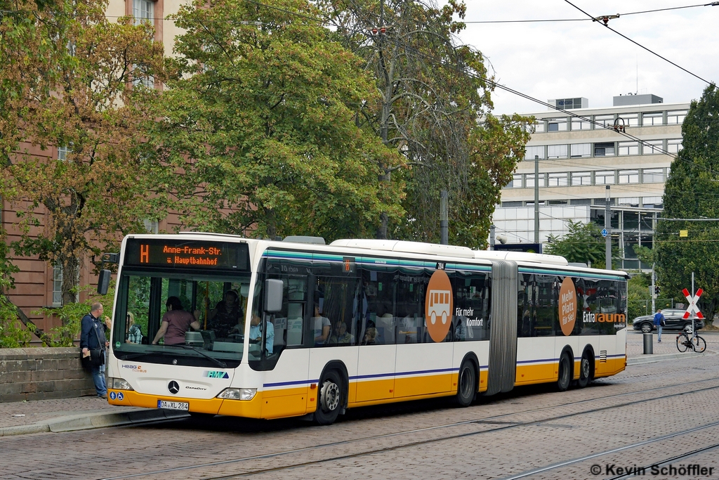 Wagen 284 | DA-XL 284 | Darmstadt Schloss | 30.08.2018