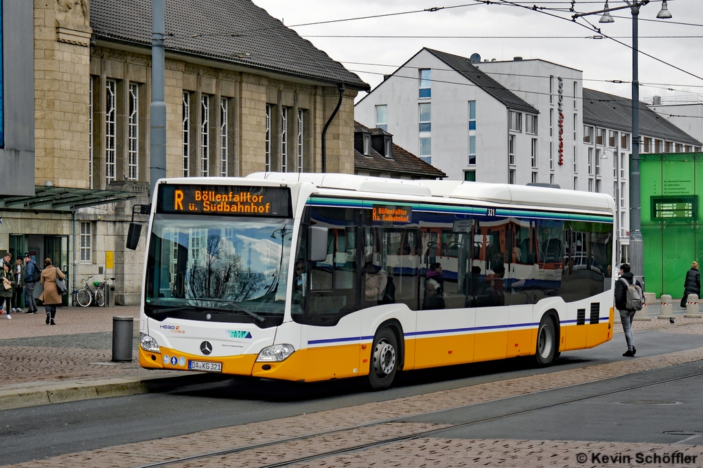 Wagen 321 | DA-KG 321 | Darmstadt Hauptbahnhof | 27.03.2019