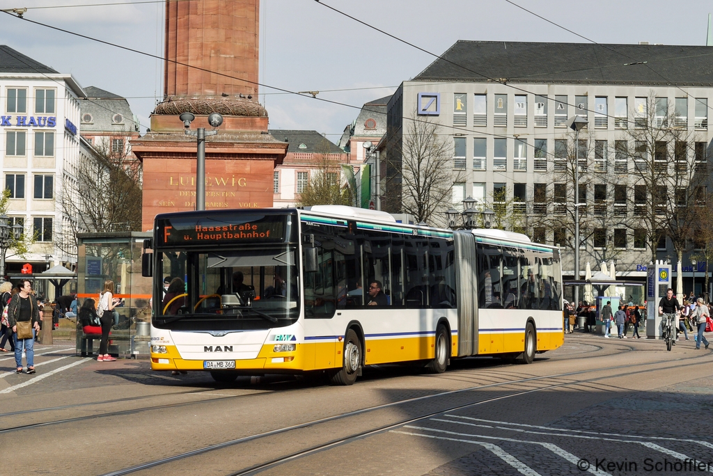 DA-MB 360 Darmstadt Luisenplatz 01.04.2017