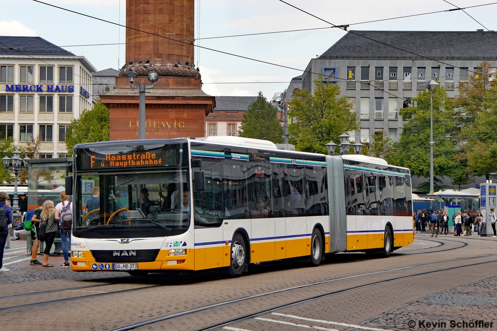 Wagen 373 | DA-MB 373 | Darmstadt Luisenplatz | 30.08.2018