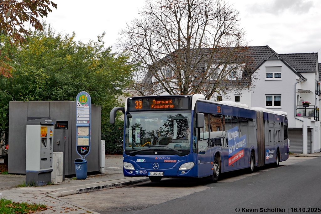 Wagen 331 | WI-VG 1331 | Kostheim Winterstraße | 16.10.2025