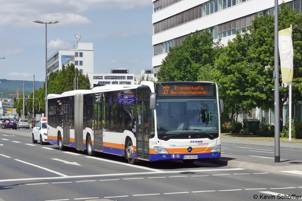 Wagen 334 | WI-VG 1334 | Mainzer Straße | 27.05.2020