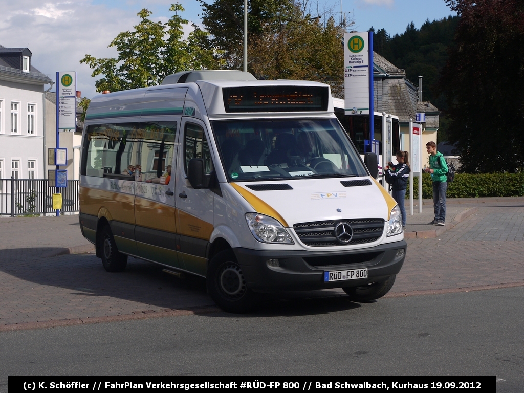 RÜD-FP 800 Bad Schwalbach Kurhaus 19.09.2012