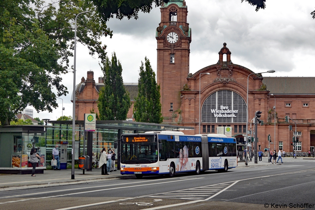 Wagen 353 | WI-VG 1353 | Hauptbahnhof Bussteig B | 28.06.2020