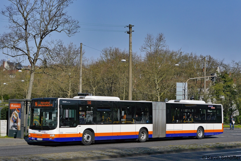 Wagen 359 | WI-VG 1359 | Hochschule RheinMain | 27.03.2020