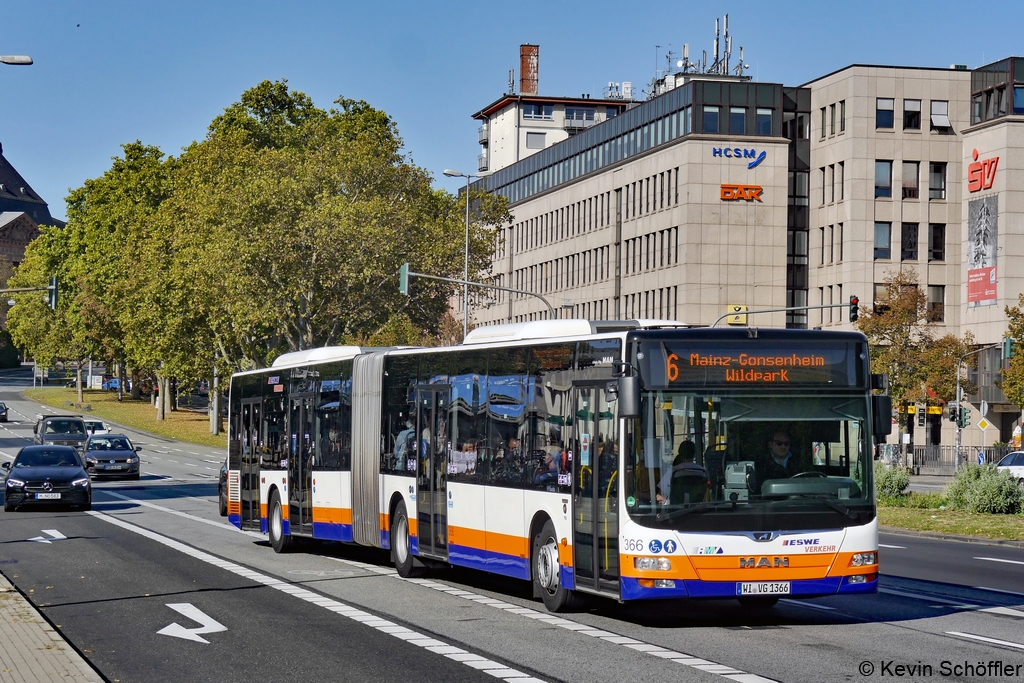 Wagen 366 | WI-VG 1366 | Wiesbaden Hbf. | 19.09.2020