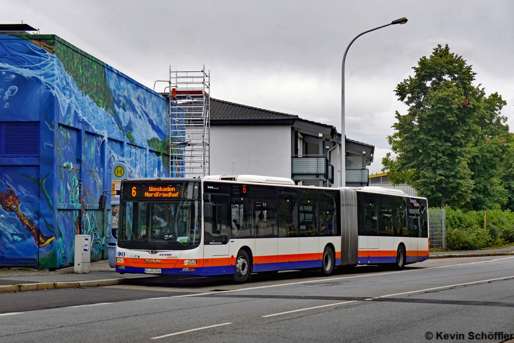 Wagen 366 | WI-VG 1366 | Kastel Eleonorenstraße | 07.08.2019