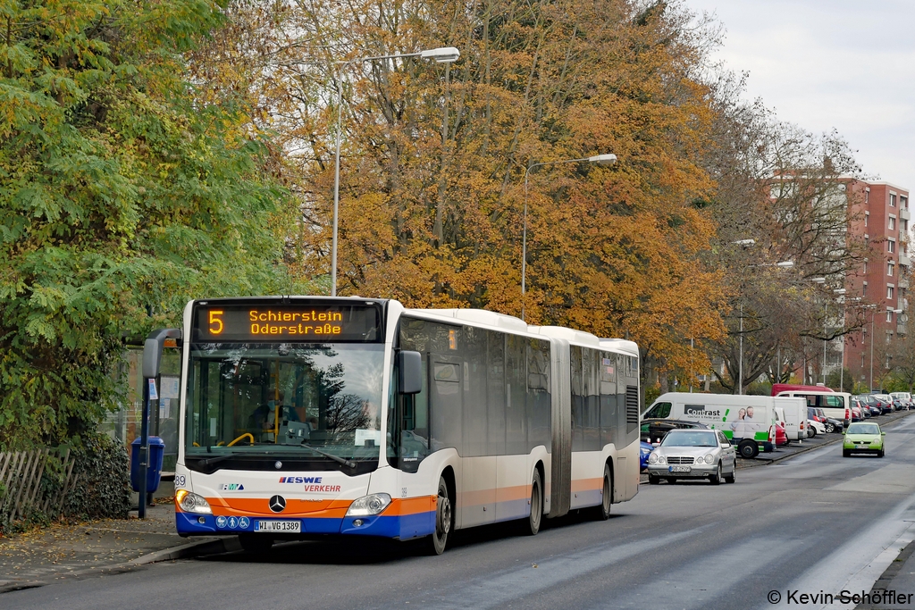 Wagen 389 | WI-VG 1389 | Erbenheim Spandauer Straße | 14.11.2020