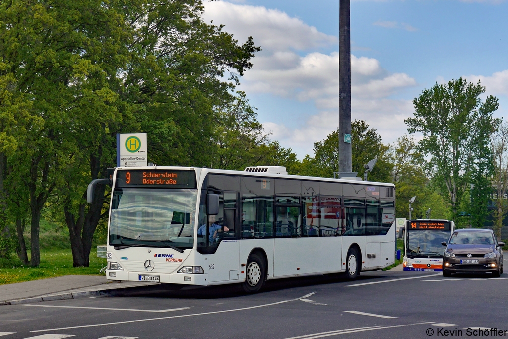 Wagen 532 | WI-BU 144 | Biebrich Äppelallee-Center | 14.04.2020